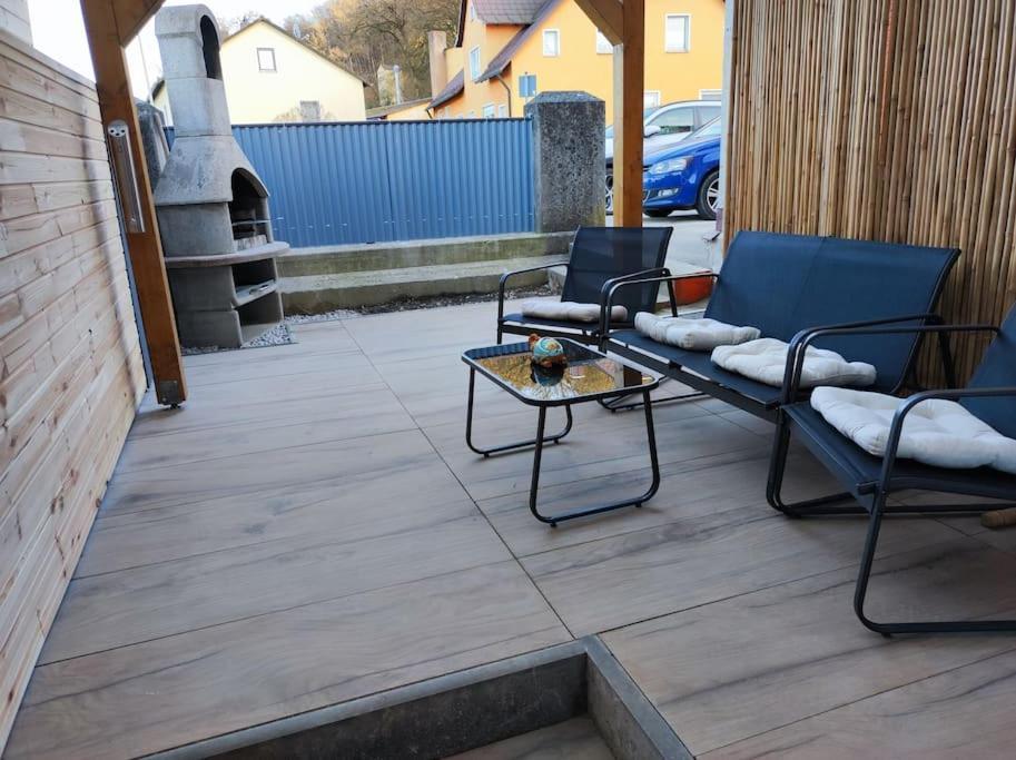 Suite 13 Loft Mit Terrasse Teublitz Eksteriør billede